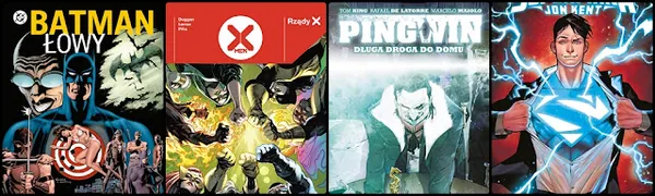 Trzy komiksy z DC, cztery z Marvela, Świat Akwilonu, Asteriks i adaptacje literatury. Reszta dla młodszych czytelników. Skromna oferta Egmontu w styczniu